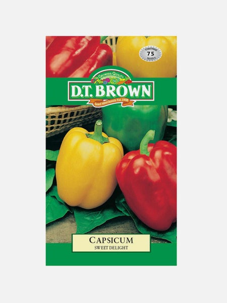 Sweet Delight Capsicum - Vegetable Seeds Carousel 1