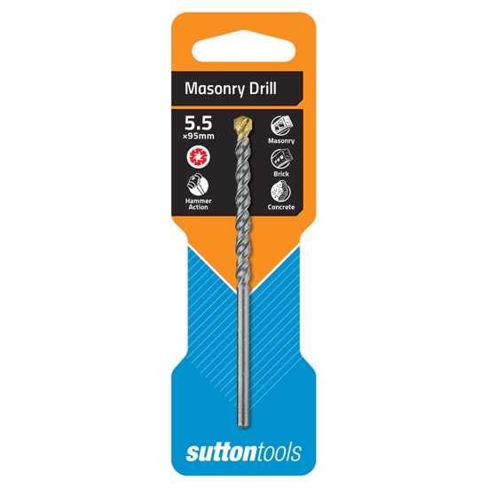 Sutton Masonry Drill - Standard Fixing-5.5mm (Each) Carousel 1