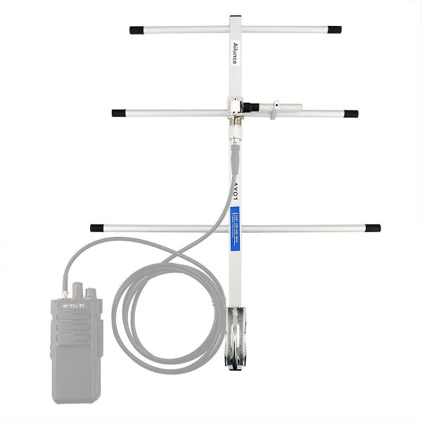 High Gain HD1 Ailunce Aluminum Alloy UHF Yagi Radio Antenna+UHF Female Connector Carousel 1