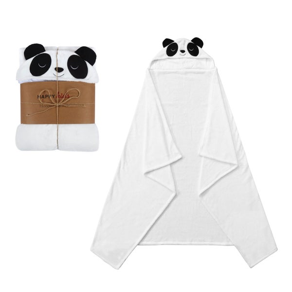 Happy Kids Panda Hooded Blanket Carousel 1