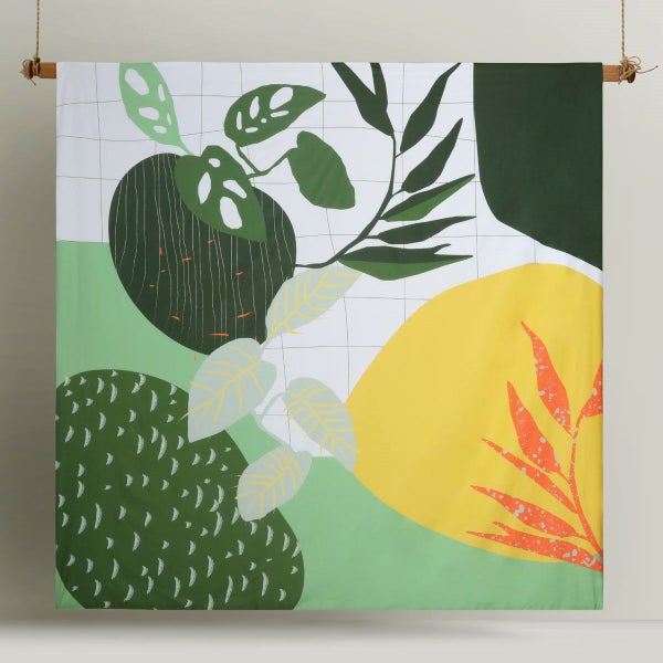 Ren Multi Cotton Quilt Cover Set Carousel 2