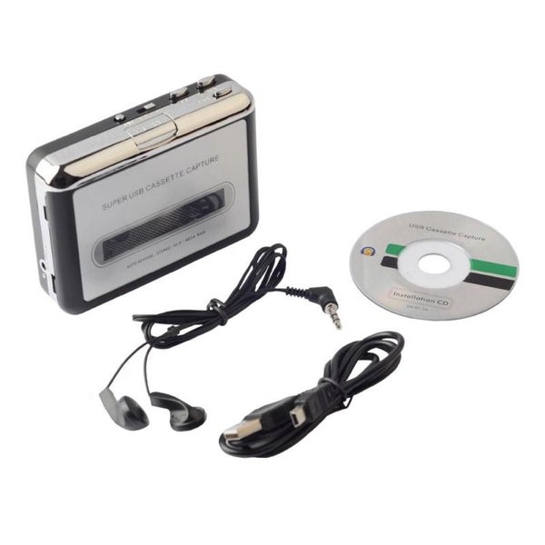 Cassette Player USB To MP3 Converter Capture Audio Music Player Tape Cassette Carousel 1
