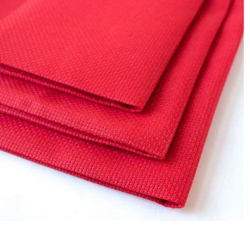 Cross X Stitch Red Aida Cloth 14ct Size 55x30cm Fabric Carousel 2