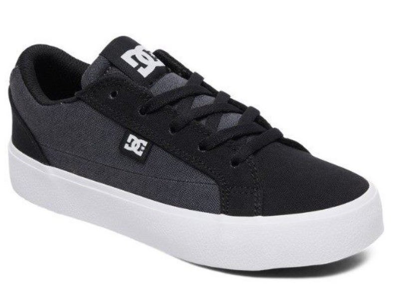 DC KID'S TRASE TX SE SHOES Boys Black grey US11 UK10 EU28 Carousel 1