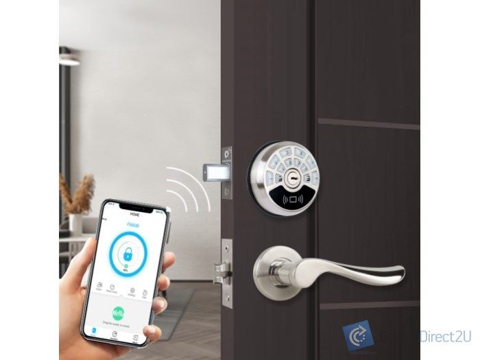 Smart Door Lock - Key, Pin, RFID, App - Deadbolt Carousel 1