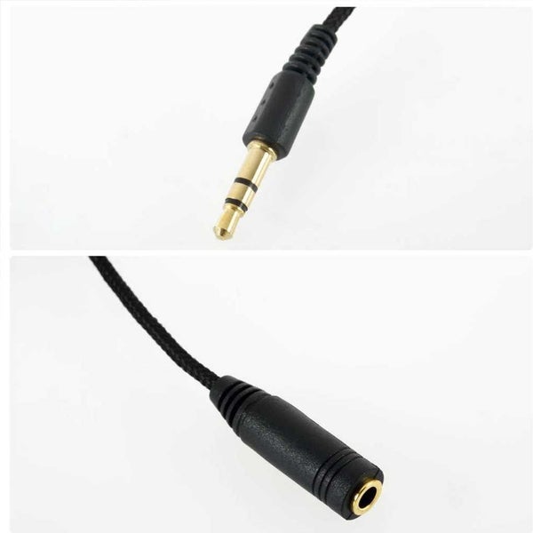 3.5Mm Audio Cable Unisex Cloth Lanyards Headphone Stereo Audio Extension Cable Carousel 4