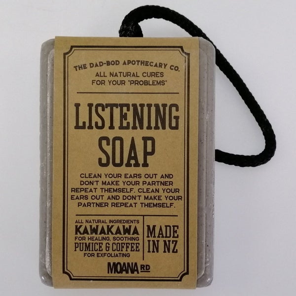 Moana RD - The Dad-Bod Apothecary - Listening Soap Carousel 1