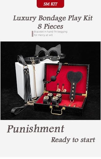 Bondage Play Luxury Kit 8PC Carousel 1
