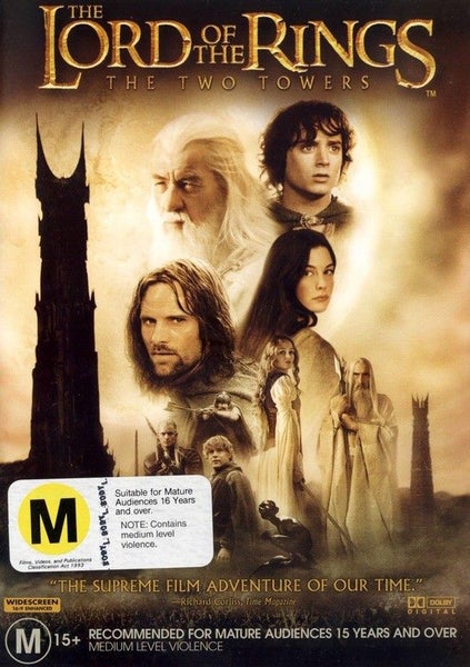 The Lord of the Rings: The Two Towers (DVD) Carousel 1