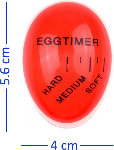 Egg Timer Colour Changing Indicator Heat Sensitive Soft Medium Hard Boiled Eggs Carousel 3