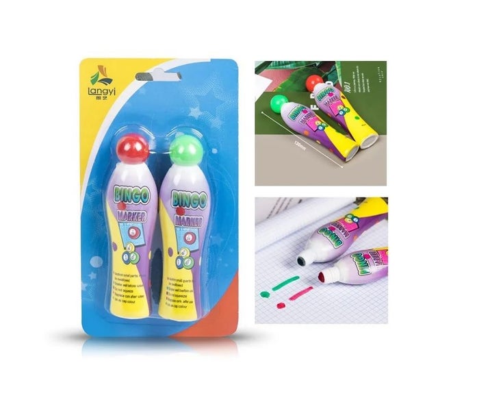 Bingo Markers 2Pc / Bingo Pens 2Pc / Bingo Dabbers Carousel 2