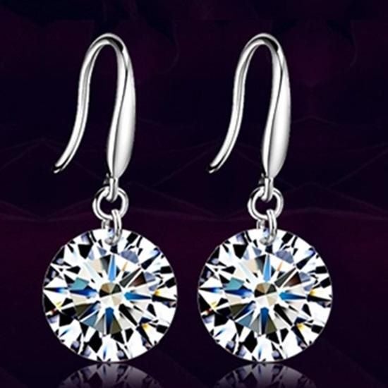 Loose Diamonds Earrings Long Section High-grade Zircon Earrings Women Earrings Carousel 1