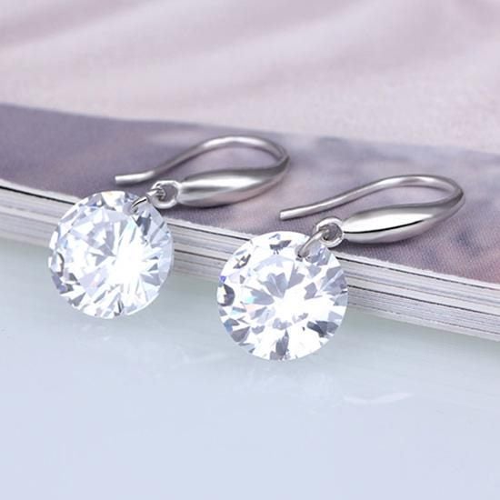 Loose Diamonds Earrings Long Section High-grade Zircon Earrings Women Earrings Carousel 5