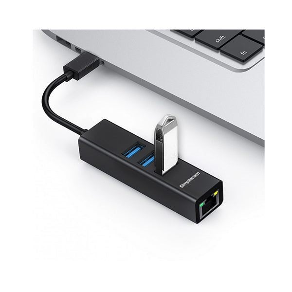 Simplecom Gigabit Ethernet Adapter Usb C To 3 Port Usb Hub Carousel 5