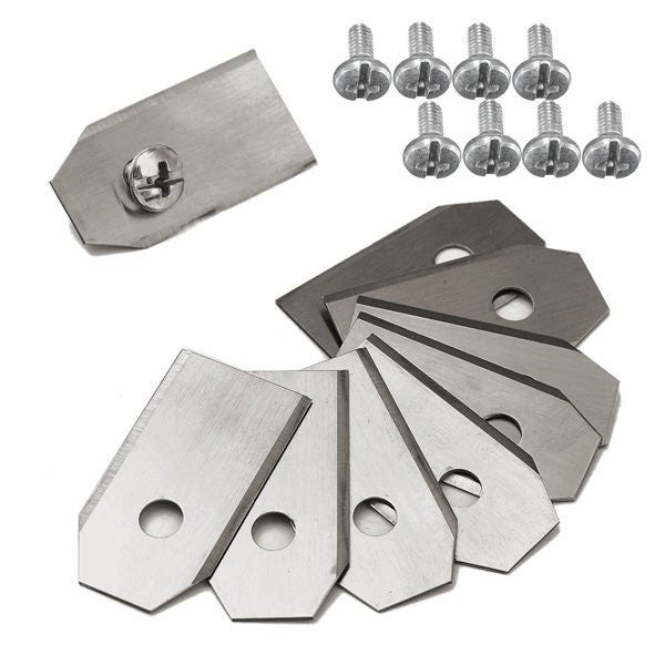 Stainless Steel Blades Replacement Set for Lawn mower Husqvarna Automower -9pcs Carousel 1