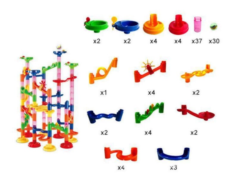 Marble Run Toy Set Carousel 9
