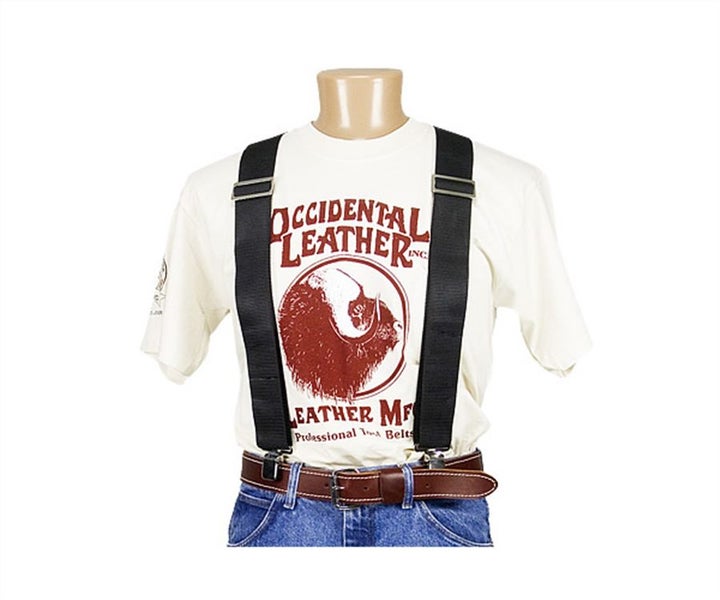 Oxy™ Nylon Suspenders - Black 9020B Carousel 2