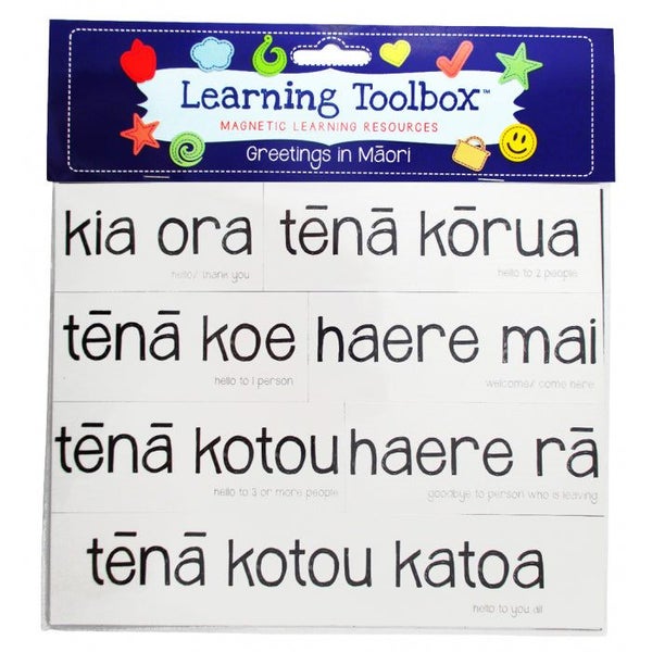 Maori greetings magnetic Carousel 1
