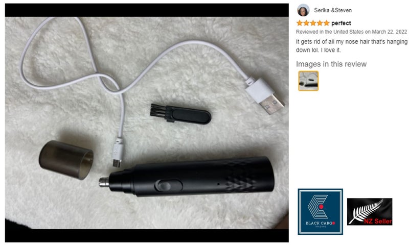 Rechargeable Razor Ear Nose Hair Trimmer Clipper *Local Buy* Carousel 2