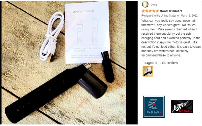 Professional Rechargeable Ear Nose Hair Trimmer Clipper *Local Clearance* Carousel 2
