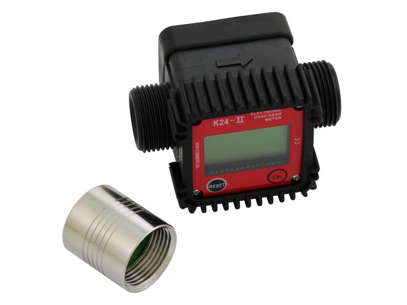 Digital Flow Meter - Low Viscosity Turbine for Diesel | Fuel | Water Carousel 3