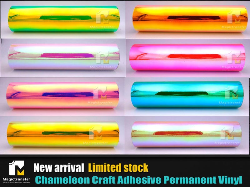 New Arrival-Cricut Chrome Chameleon Self Adhesive Vinyl-Craft Vinyl-25% off Carousel 1