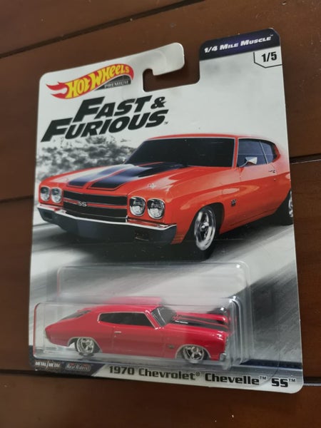 Hot Wheels Premium, Fast & Furious 1/4 Mile Muscle, 1970 Chevrolet Chevelle SS Carousel 1