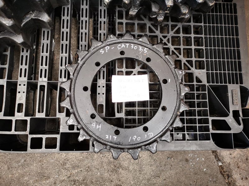 Sprocketr for CAT 302.5 / SK30 9 Holes / 21 teeth /190mm ID part no: 264-5371 Carousel 1