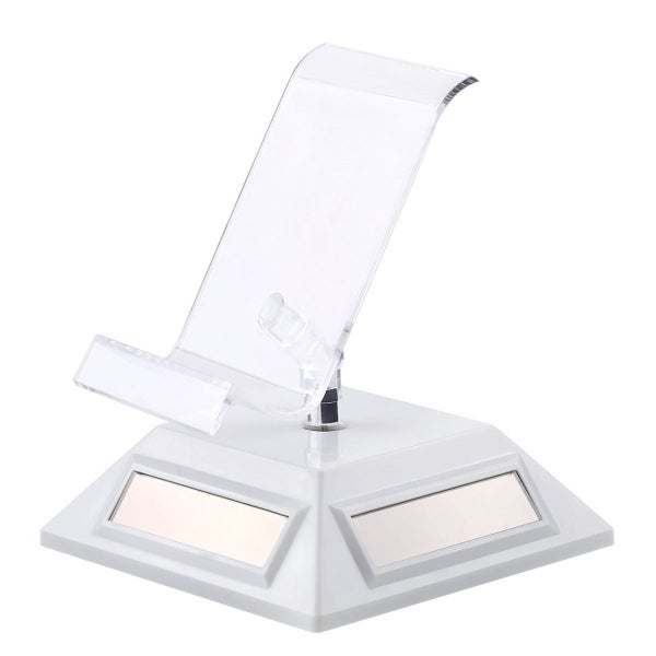 360° Solar Power vertical Rotating Jewelry Phone Watches Display Turn Table Sta Carousel 2