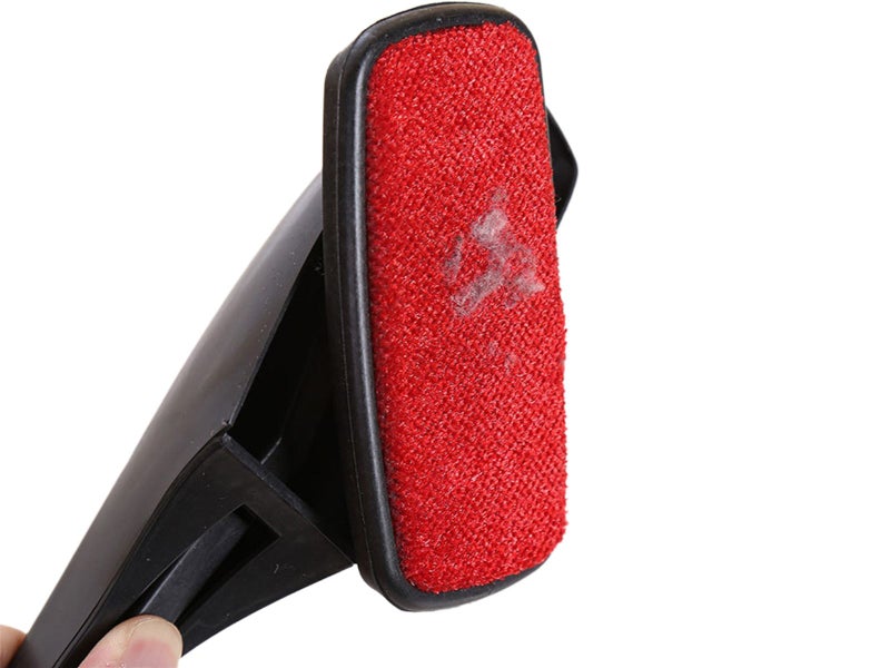 2Pcs Lint Remover Clothes Dust Pet Hair Fuzz Removal Brush Electrostatic Brush Carousel 2