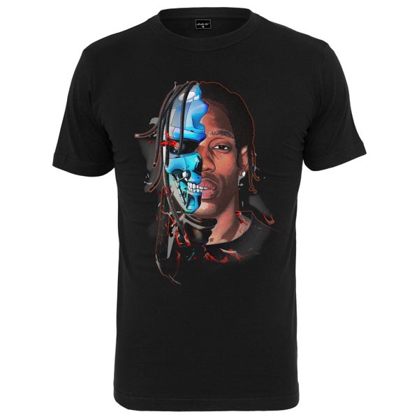 Mister Tee Grafic Shirt - HALF FACE black Carousel 1