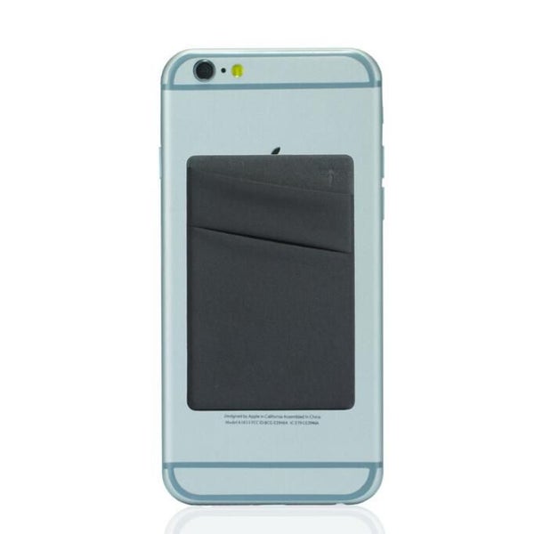 Card Holder Self Adhesive Cell Phone Credit Card Cover Slim Case Sticker Carousel 1