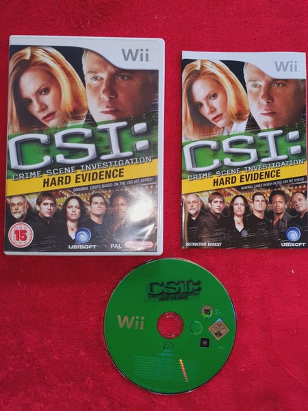 CSI: Hard Evidence - Wii Game Carousel 1