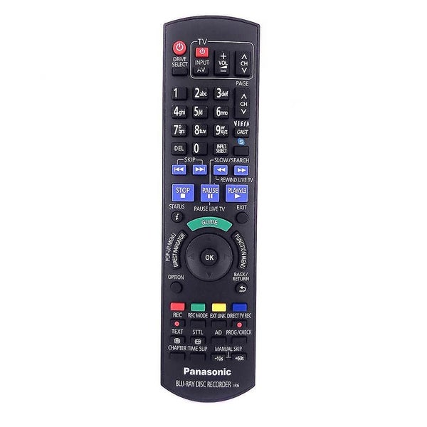 Replace N2QAYB000614 For Panasonic Blu-ray DISC RECORDER IR6 Remote Control Carousel 1