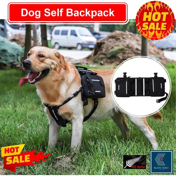 Dog Harness Pack Hound Leash Collars Saddle Backpack *Over Stocked* Carousel 2