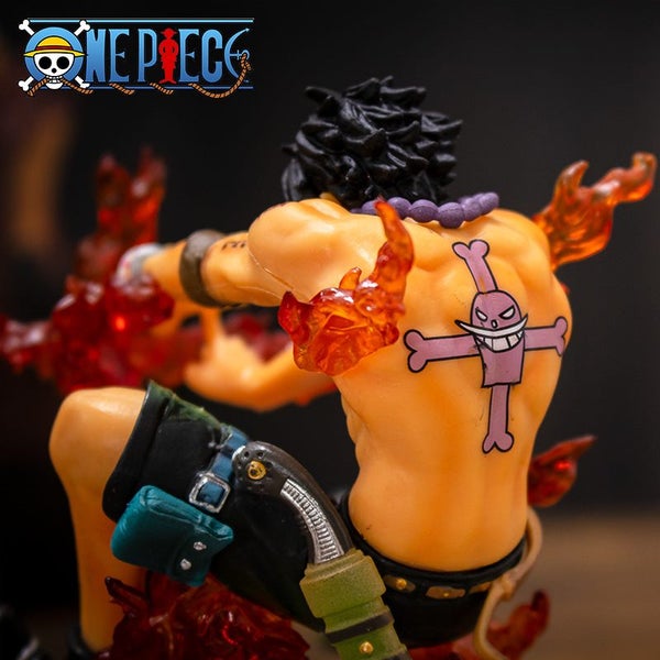 Anime Action Figure PVC Collectible Model Toy One Piece Portgas·D· Ace Carousel 3