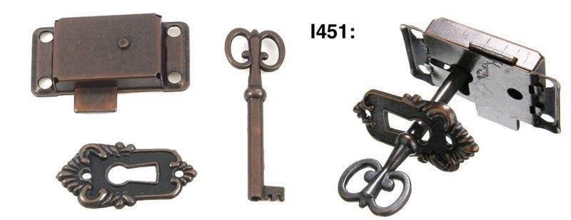 Brand new vintage style lockset ($12/set, I451&I656) Carousel 6
