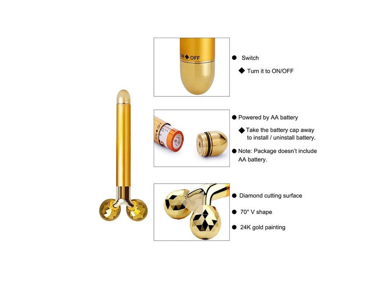 Face Massager Vibrating Roller NZ Clearance Carousel 9