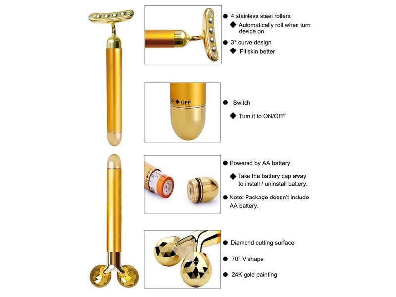 Face Massager Vibrating Roller NZ Clearance Carousel 9