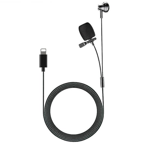 Lighting Pro Lavalier Lapel Mini Stereo Microphone Clip Condenser iPhone Andro Carousel 1