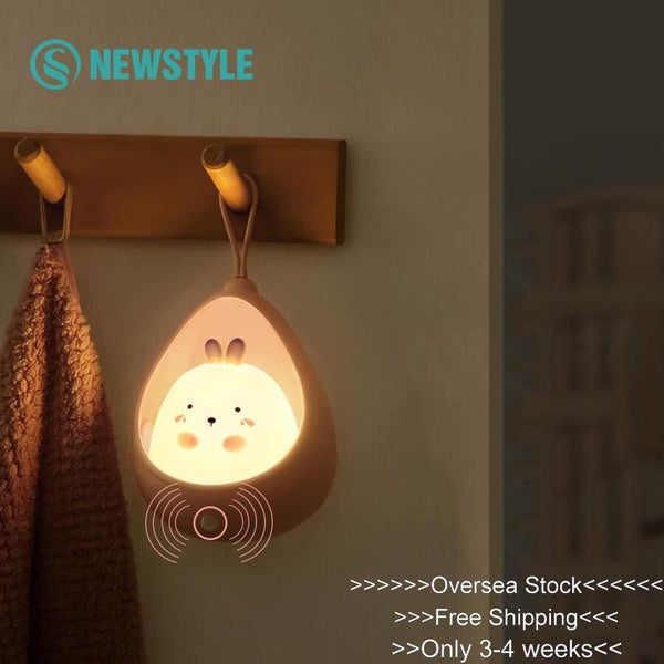 LED Night Light Sensor Control Cute Animals For Children Bedroom-08017 Carousel 1