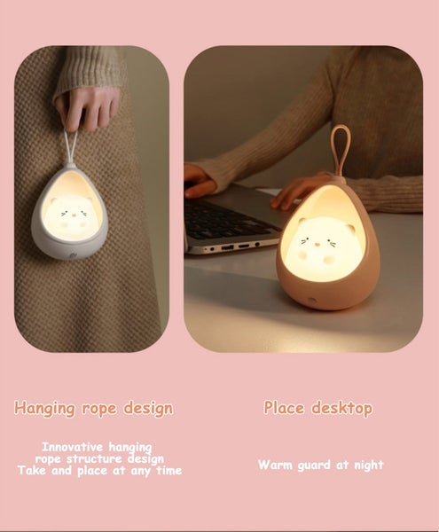 LED Night Light Sensor Control Cute Animals For Children Bedroom-08017 Carousel 19