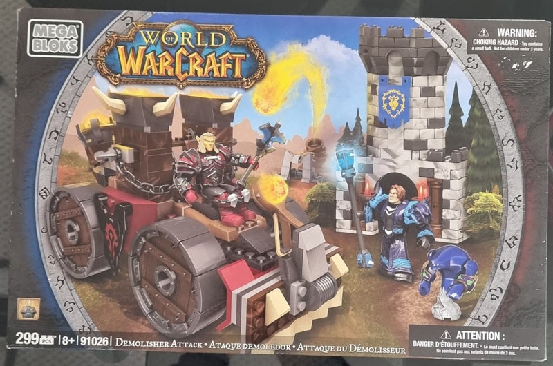 Mega Bloks World of Warcraft - Demolisher Attack Siege Set - Retired Set Carousel 1