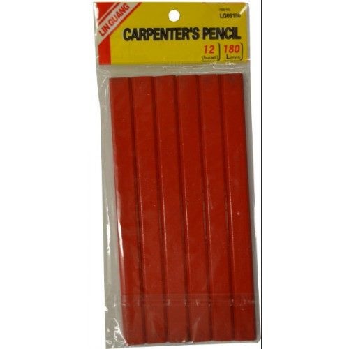 Carpenters Pencils Xcel Pack Of 6 Square Section Carousel 1