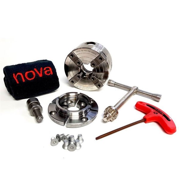 NOVA G3 PRO-TEK Wood CHUCK With INSERT Woodturning Chuck Carousel 2