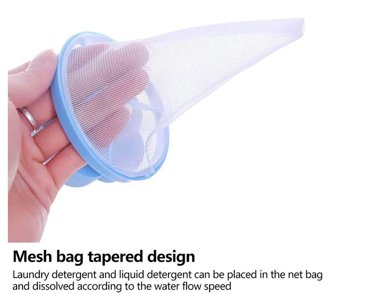 2Pcs Washing Machine Hair Filter Cleaning Mesh Bag Lint Hair Catcher Carousel 10