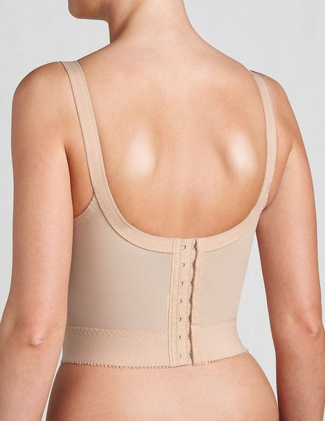 Triumph Doreen L 02 Non-Wired Longline Bra Nude (0026) CS Carousel 3