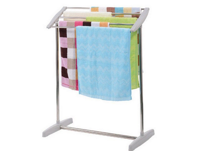 1Pcs Indoor Clothes Airer Clothes Drying Rack Towel Rack Floor Stand Carousel 1