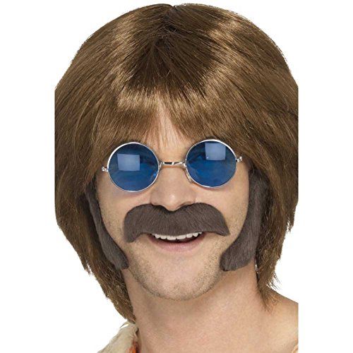 Mens Hippie Disguise Set (US) Carousel 1