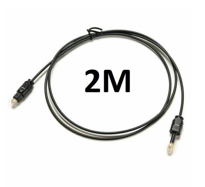 Toslink to Mini Toslink Optical Cable 2M Carousel 1